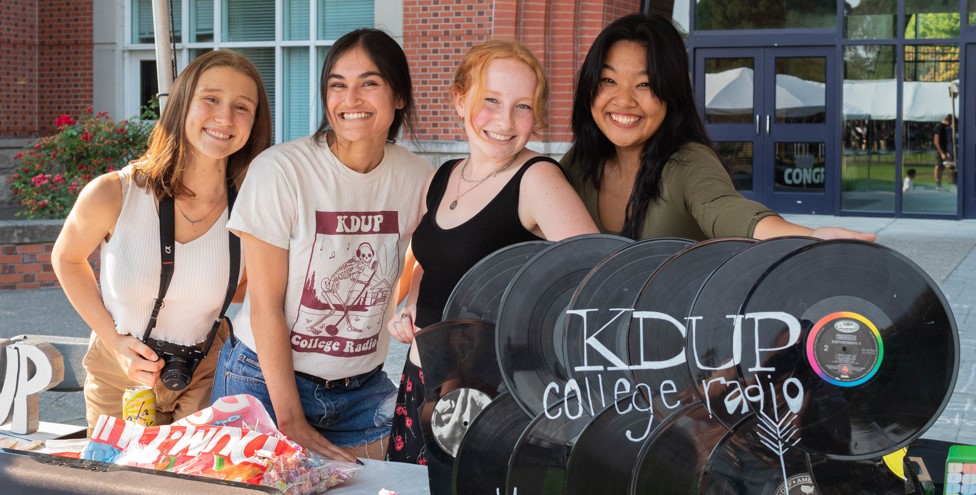 KDUP at the Activities Fair