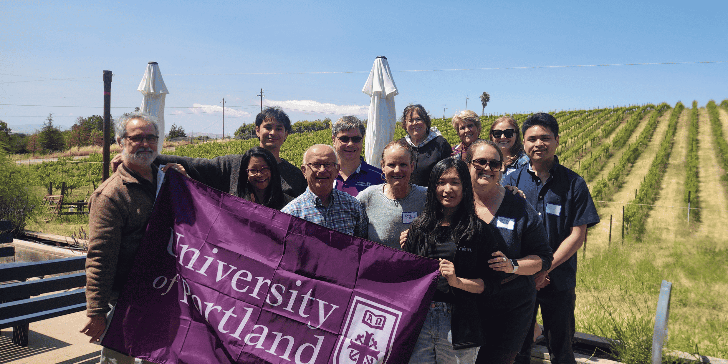 Bay Area Alumni at an event