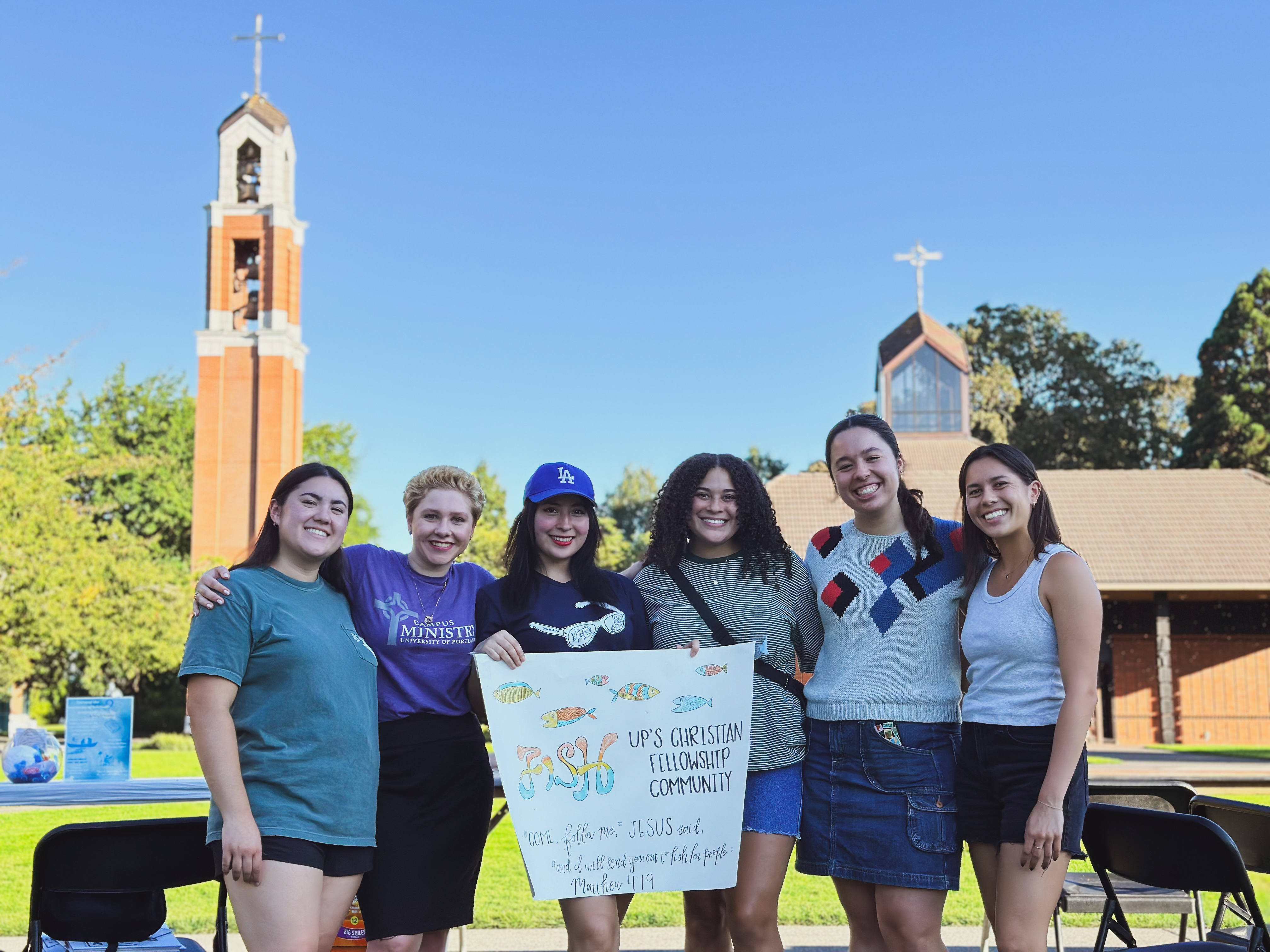 fish community on snow shoe trip