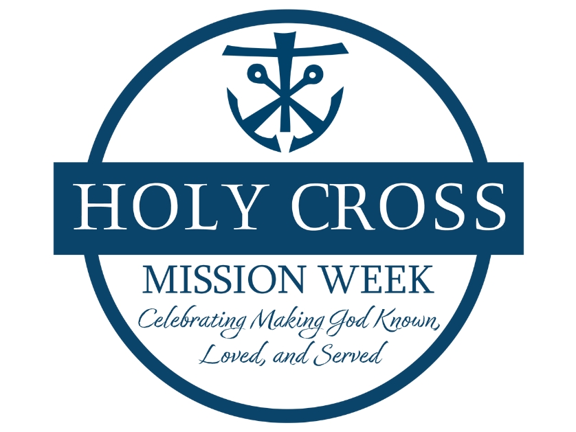 The logo of Holy Cross Mission week