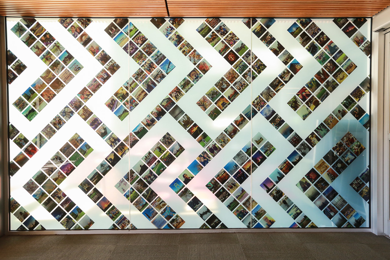 Wall of Instagram photos