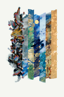 Creation illumination from The Saint John's Bible