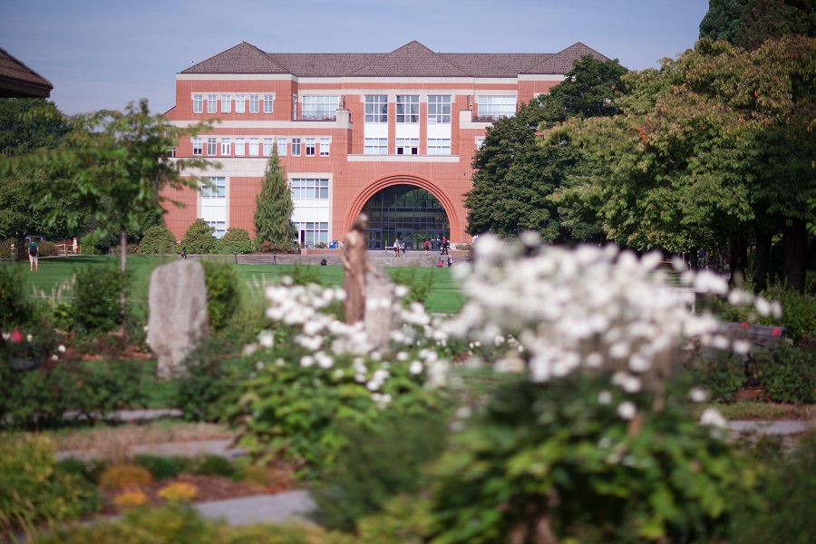 Franz Hall building.