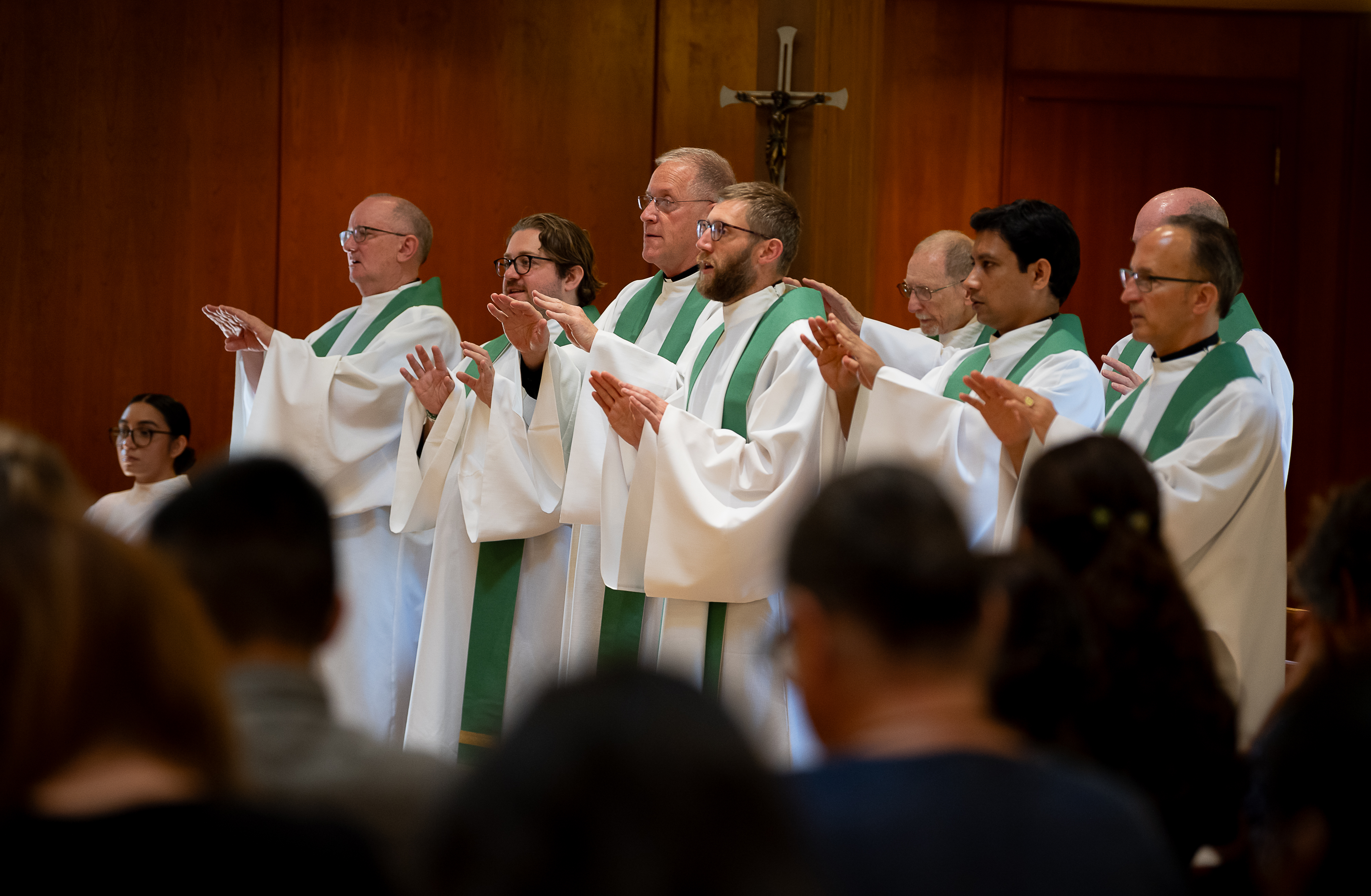 Priests concelebrating
