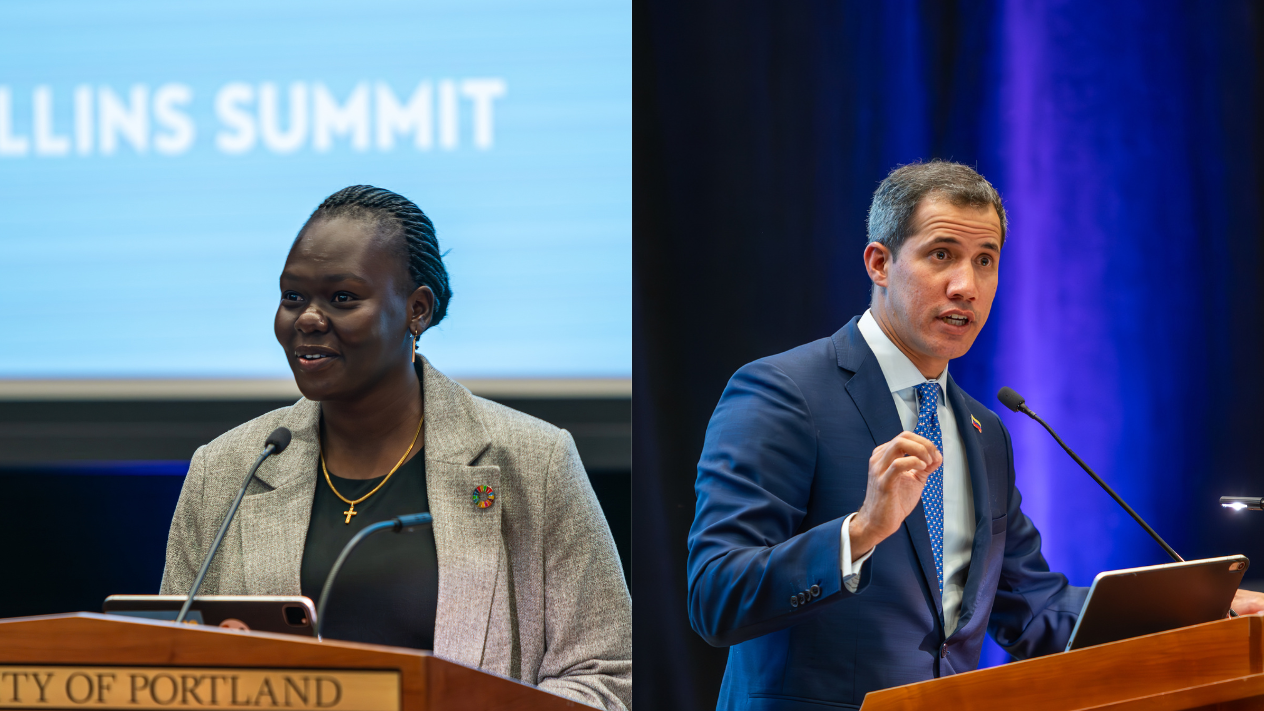 Ambassador Adeng and Mr. Guaido