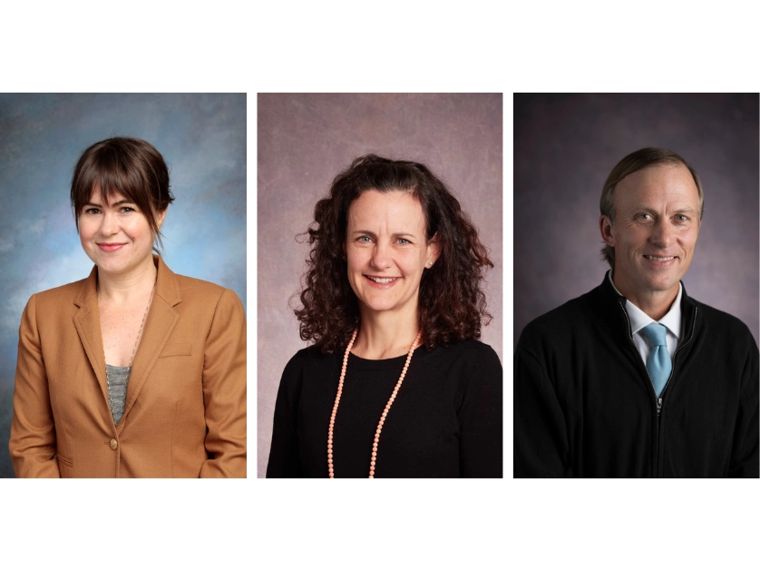 Jen McDaneld, Molly Hiro, and Andrew Guest