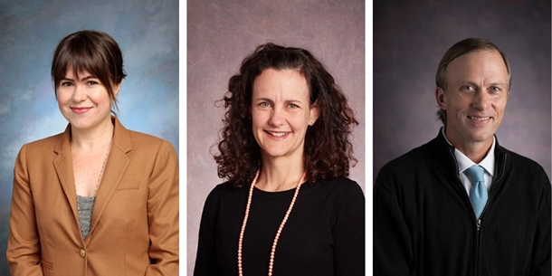 Jen McDaneld, Molly Hiro, and Andrew Guest