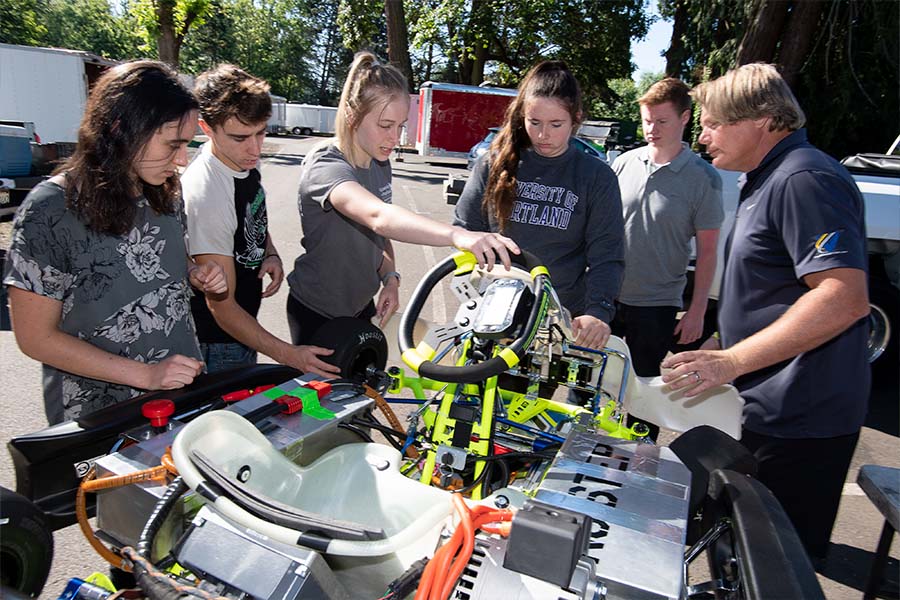 Engineering students compete