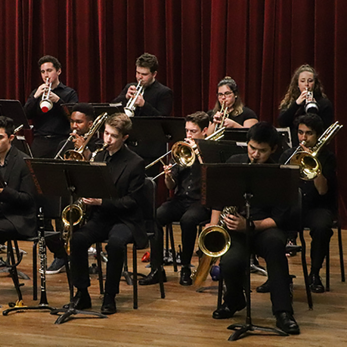 photo of jazz ensemble