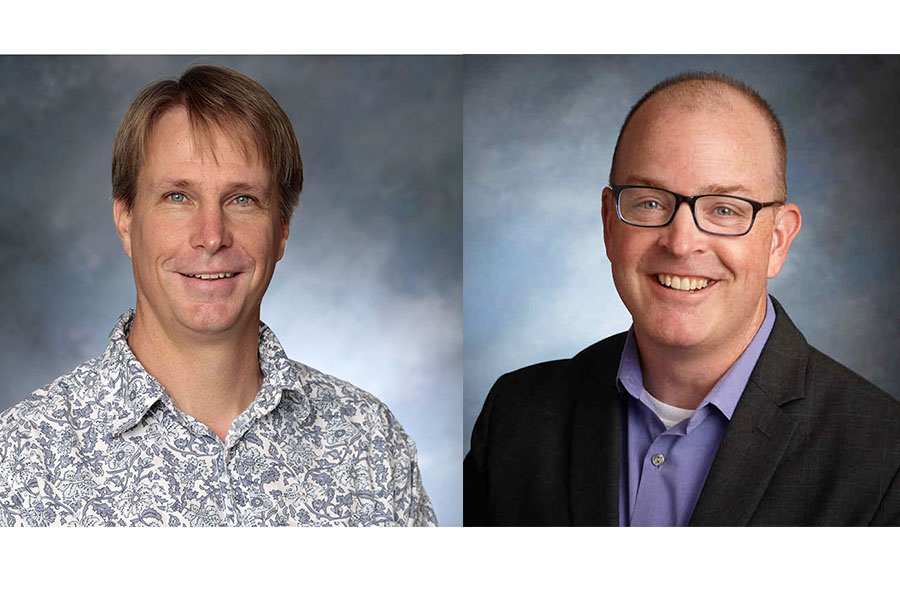 Dr. Martin Monto (left) and Dr. Nick McRee