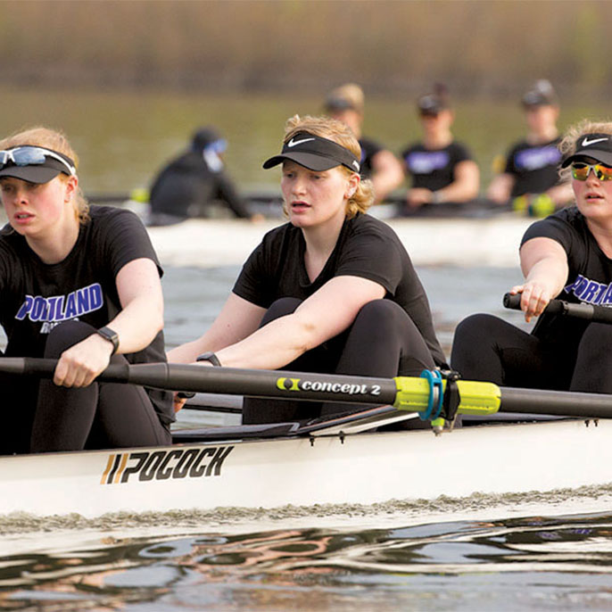 University of Portland rower Brianne Zbylicki