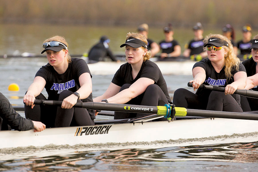 University of Portland rower Brianne Zbylicki