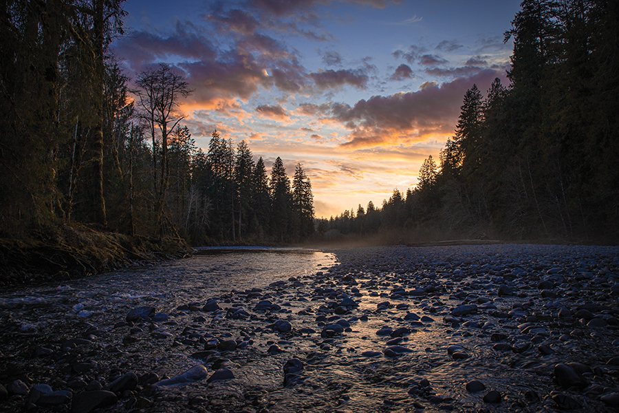 Sunset in Olympic National Park