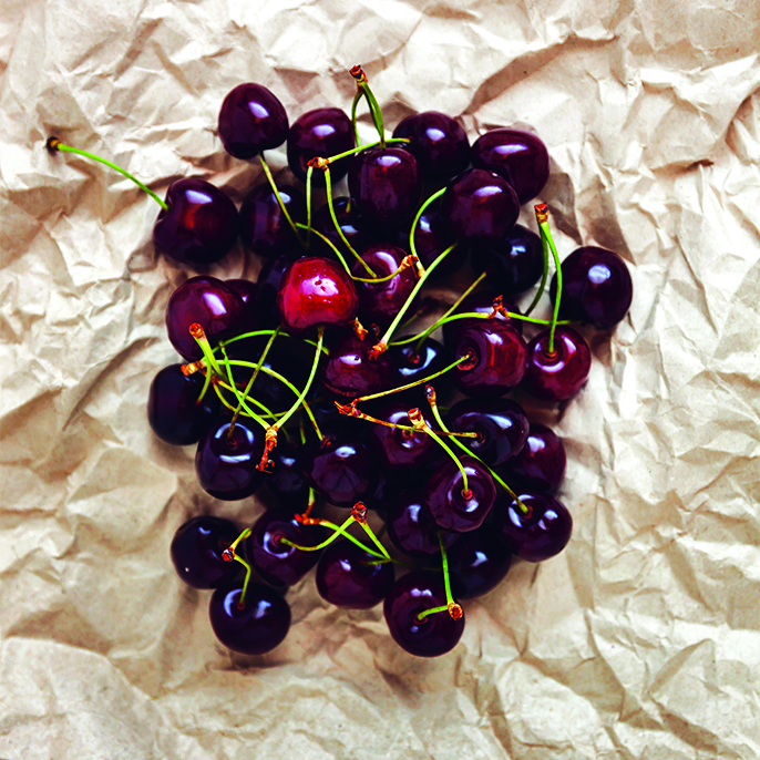 Cherries on a paper bag by SOMEGIRL/123RF.COM 