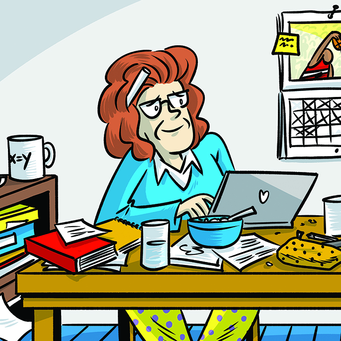 Illustration of Stephanie Anne Salomone