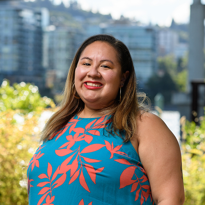 Renee Espinoza smiling 