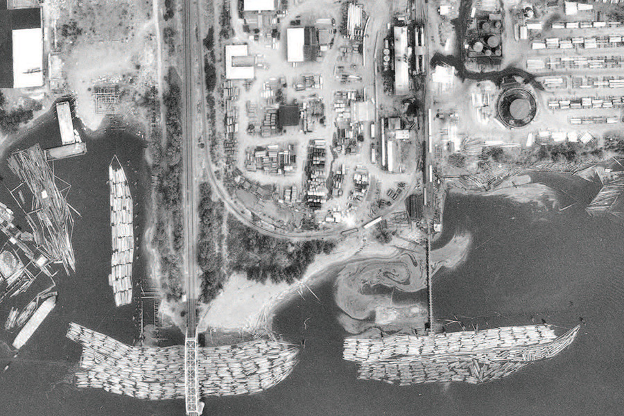 UP campus from above