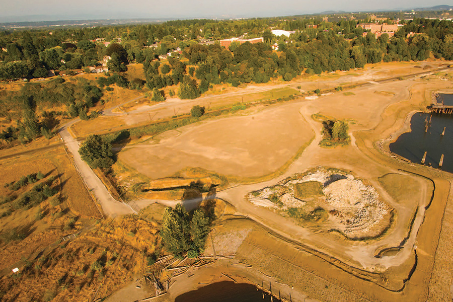 UP campus from above