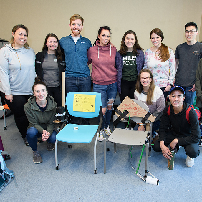 UP students at Maker Challenge