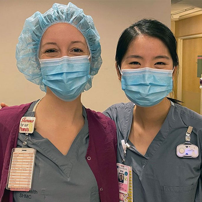 Valerie Chen and Kathy Nice