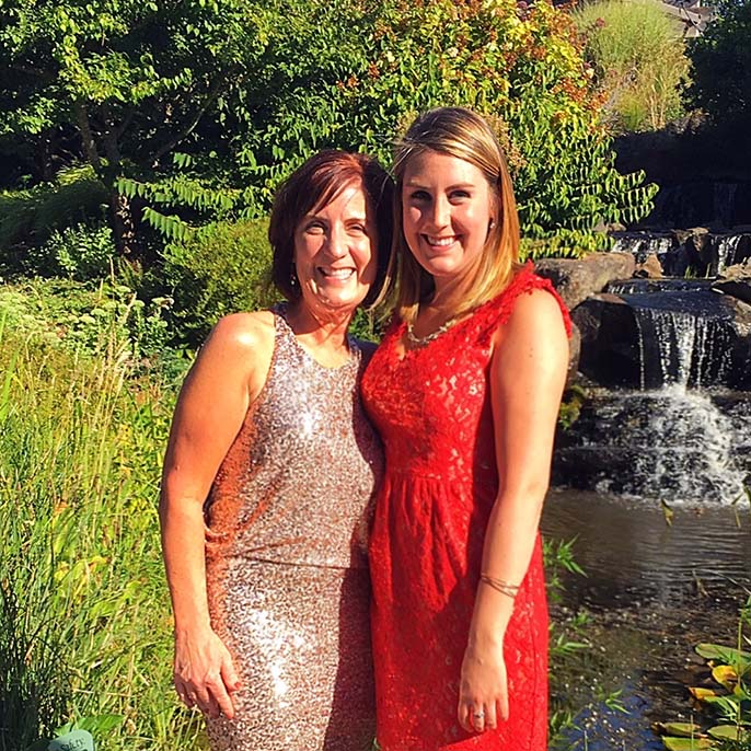 Lynne and Kelly Slauson