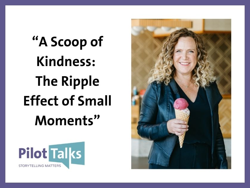 An image of Kim Malek adjacent to the title of his Pilot Talk