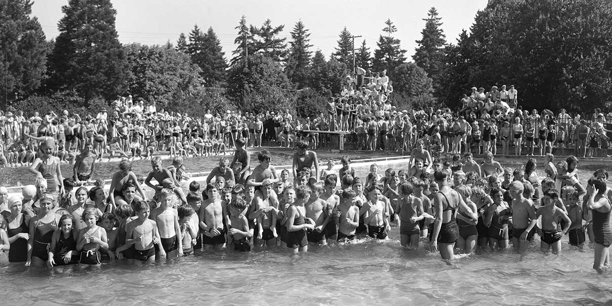 Historic Image of Columbia pool
