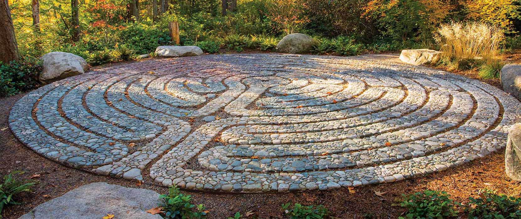 The Halls Hill Lookout and Labyrinth