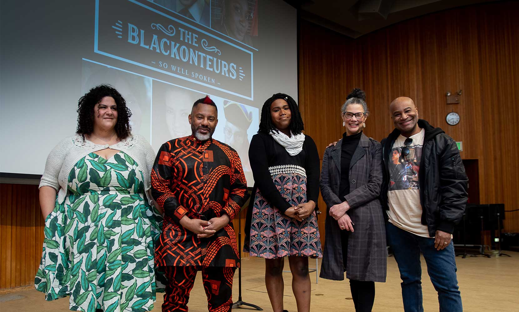 Blackonteurs on stage