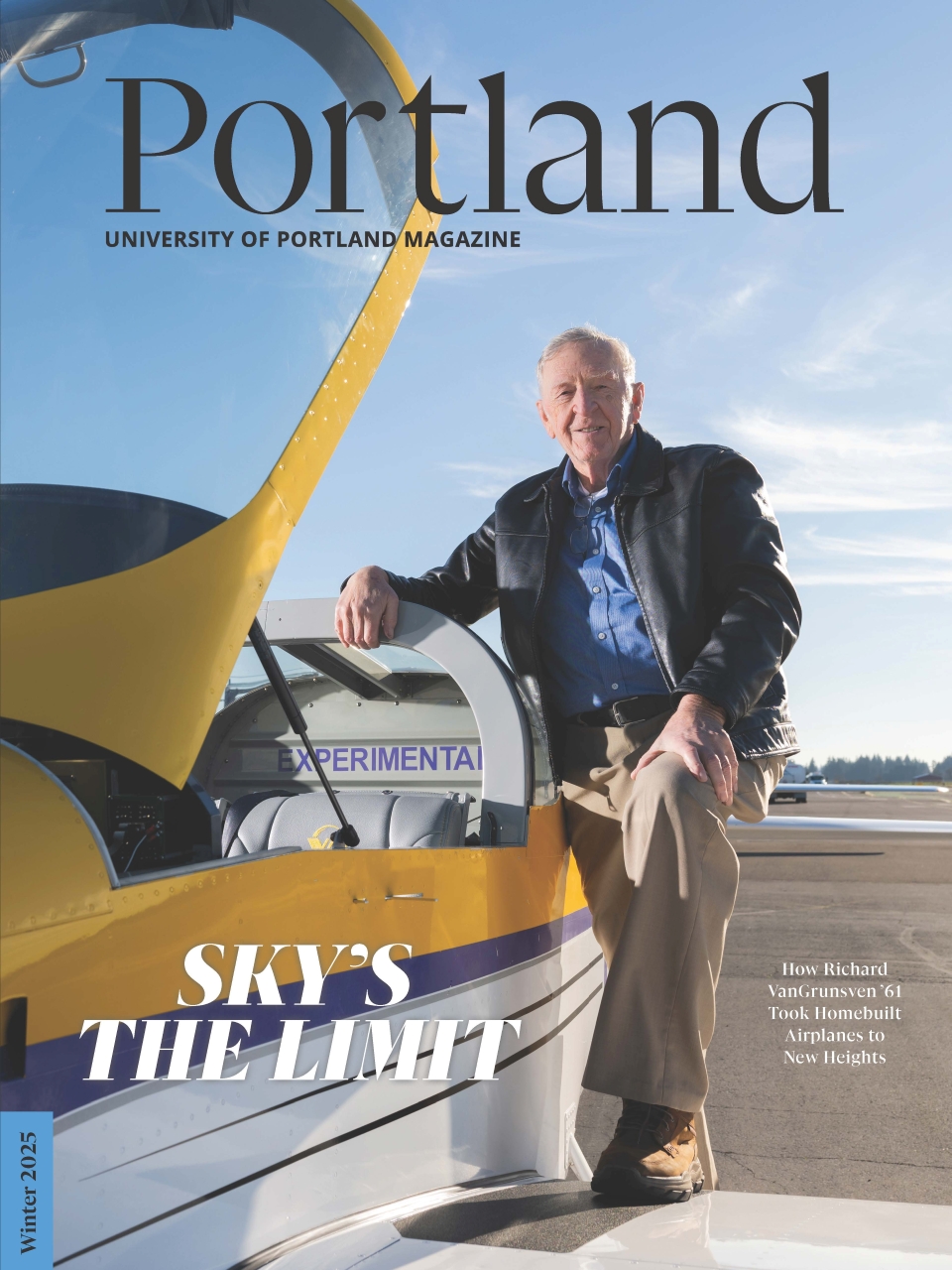 The cover of the Winter 2025 issue of Portland magazine