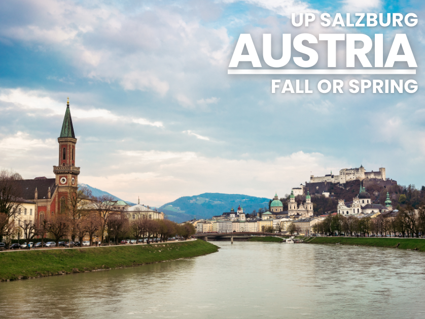 picture of salzburg from the river